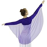 Danzcue Womens Worship Dance Angel Wing Shrug