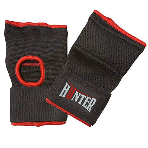 HUNTER Gel Padded Inner Gloves with Hand Wraps for Boxing in