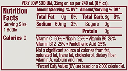 Sobe water yumberry pomegranate nutrition