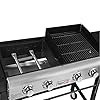 Royal-Gourmet-GD401C-4-Burner-Portable-Propane-Flat-Top-Gas-Grill-and-Griddle-Combo-Black