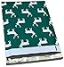 Poly Mailers Deer Designer Poly Mailers Custom Bags Green & White Shipping Envelopes Plastic Bags #SmileMail (100 10x13)