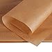 Alago Parchment Paper Cookie Baking Sheets Sheets-12 x 16 Inches-Non-Stick Brown Unbleached-Safe for High Temperature Pack of 100, 16 x 12