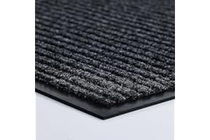 100pointONE Durable Indoor Outdoor Door Mats for Entryway, Heavy Duty Front Door Mat, 48” x 96” Low Profile Welcome Mats for Entry, Stain and Fade Resistant Indoor Outdoor Entrance Mat