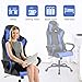 Office Chair Gaming Chair Desk Chair with Lumbar Support Adjustable Armrest Ergonomic Chair Swivel Rolling Executive Computer Chair for Adults Girl, Yellow