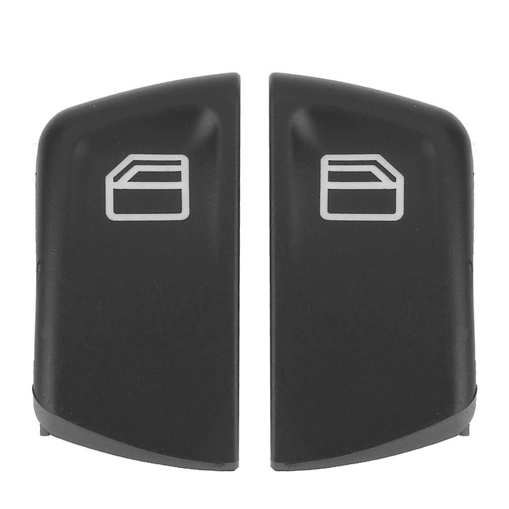 Window Switch Cap, 2 pcs Car Electric Power Car Window Switch Button Cover Cap Replacement for Vito Viano W639 Sprinter II 906 2003-2013