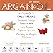artnaturals Organic Morrocan Argan Oil - 4 oz - for Hair, Face & Skin - 100% Pure Grade A Triple Extra Virgin Cold Pressed From The kernels of the Argan Tree