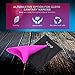 COOLDAY Silicone Female Urination Device, Reusable Urinals Portable Urine Cup Allows Women to Pee Standing Up, No-Leaks, No-Splash Pee Funnel for Travel, Camping, Outdoor Activities (Rose)