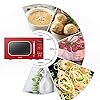 COMFEE' Retro Style 800w 20L Microwave Oven with 8 Auto Menus, 5 Cooking Power Levels, and Express Cook Button…