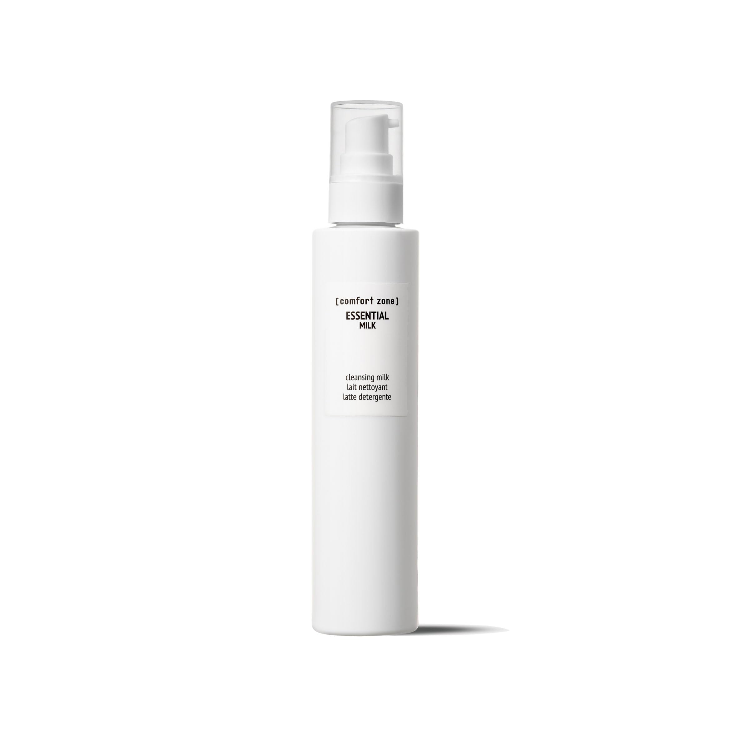 Photo 1 of [ comfort zone ] Essential Cleansing Milk, Creamy Silkening Face Wash, Gentle Makeup Remover, Nourishing Daily Cleanser, Dry Skin & All Skin Types, Natural Ingredients, Made in Italy, 6.76 Fl Oz