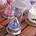 Bloss 15 Minutes Sand Timer Security Fashion Hourglass Sand Clock for Children, Decoration, Souvenir, Games, Cooking - Blue