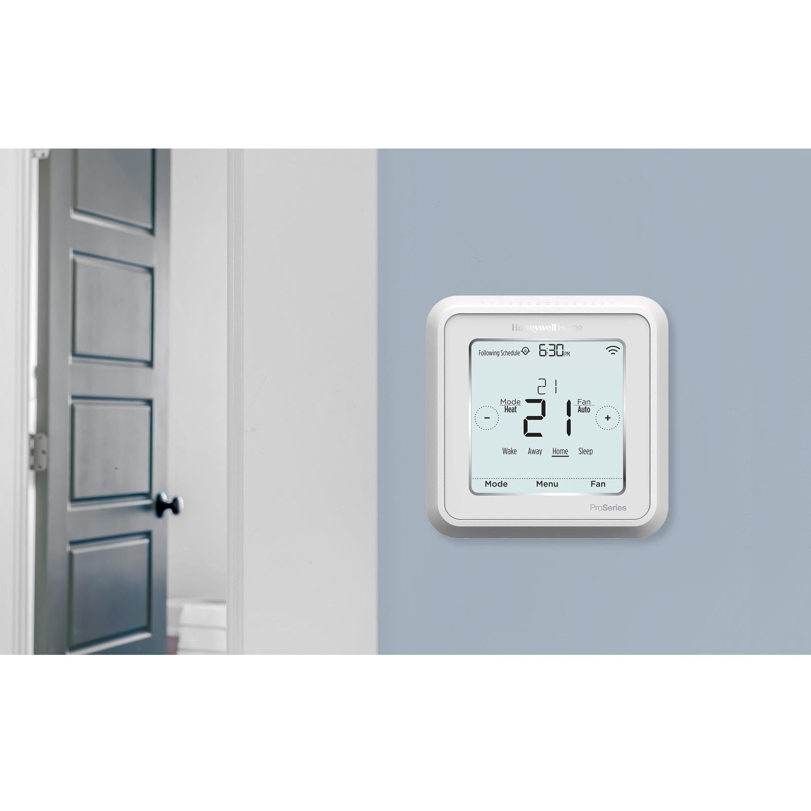 Honeywell TH6220WF2006/U Lyric T6 Pro Wi-Fi Programmable Thermostat with Stages Up to 2 Heat/1 Cool Heat Pump or 2 Heat/2 Cool Conventional - View 5