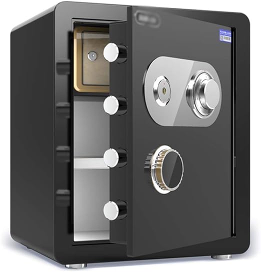 HFJKD Caja Fuerte, pequeña Caja Fuerte mecánica de Acero con contraseña