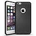 iPhone 6s Case,iPhone 6 Case,GEENKER Heavy Duty Dual Layer Rugged Shock-Absorption Soft Silicone Bumper and Anti-Scratch Hard Rigid PC Cover Combo Hybrid Protective Case for Apple iPhone 6/6s-Black