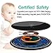 Wireless Charger, CVIDA 7.5W Qi Wireless Charging Pad for iPhone X/ 8/8 Plus, 10W Fast Wireless Charger for Galaxy S9/S9 Plus/Note 8/ S8/S8 Plus/S7, 5W for Nexus 4/5/6/7 and All Qi Enabled Phones