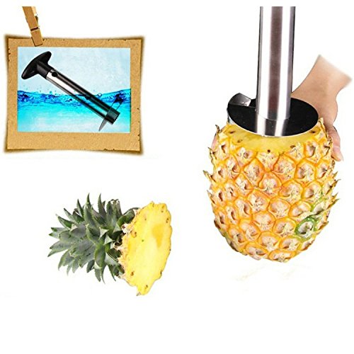 Goodjobb Stainless Steel Pineapple Peeler Cutter Slicer Corer Peels Fruit Paring Knife Kitchenware Tools