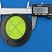 90MM Heavy Duty/High Accuracy Bulls-eye Level Bubble Spirit Level Rv Black/Green With Mounting Holes by GFNT