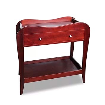 solid wood changing table