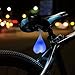 Bike Taillight, Amazer Funny Hilarious Coolest Bike Bicycle Rear LED Light Taillight Waterproof Bike Tail Light - Funny Gift (Blue)