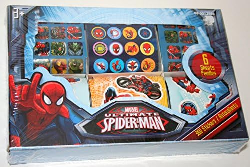 Marvel Comics Ultimate Spider-Man 360 Sticker Fun Pack