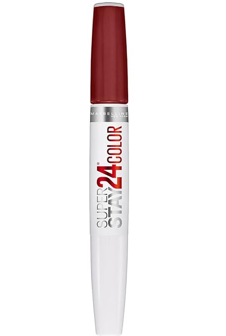 Maybelline New York Superstay 24, 2-step Lipcolor, Everlasting Wine 005 best lip stain