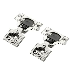 10 Pack 5 Pairs 3/8 inch Overlay Soft Close Hinges