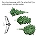 7Ft Christmas Trees Artificial Christmas Tree with Lights and Remote Timer, USB String Lights with 8 Lighting Modes, Metal Tree Base Stand-Fully 1000 Pine Branch Tips- Holiday Christmas Decor