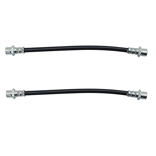 TRQ Brake Hose Set Compatible with 2010-2017 Lexus GX460 2003-2009 GX470 2003-2017 Toyota 4Runner 2007-2014 FJ Cruiser