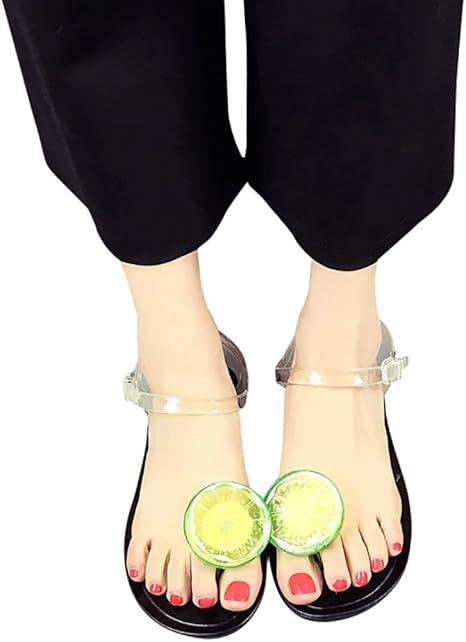 lemon flip flops