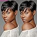ATOZWIG Wigs For Black Women Synthetic Wig Short Hair