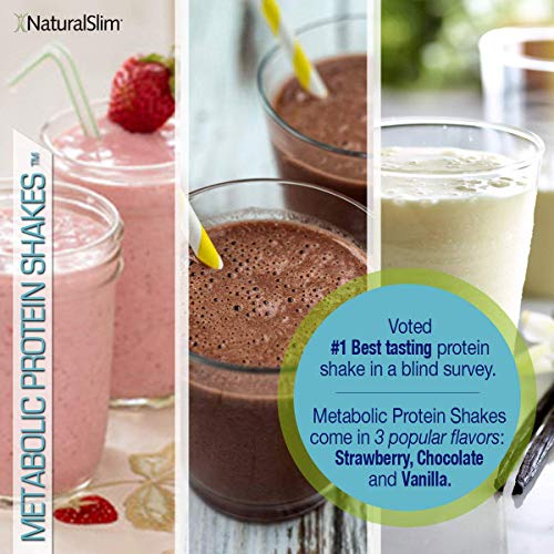 image for RelaxSlim NaturalSlim Meal Replacement Whey Protein Shakes, Natural Ai