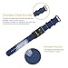 Fintie Band Compatible with Garmin VIVOACTIVE HR, Soft Nylon Sport Straps Adjustable Replacement Watch Bands with Metal Buckle Wristband Compatible Garmin Vivoactive HR Sports GPS Smart Watch, Navy