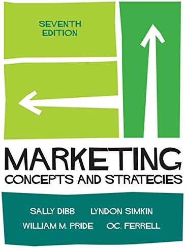 Marketing: Concepts and Strategies