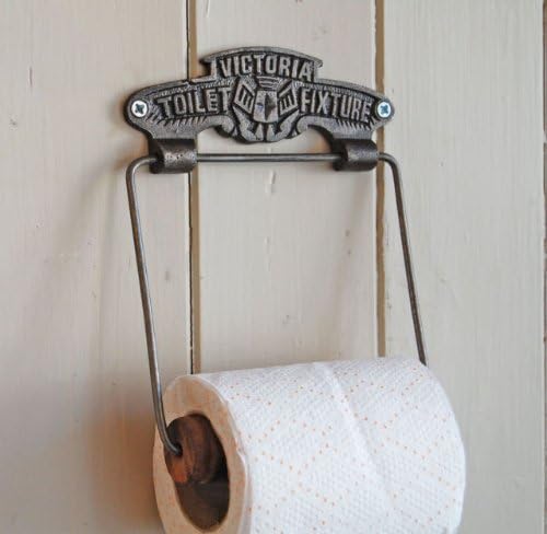Traditional vintage design victorian wall mounted toilet loo roll holder