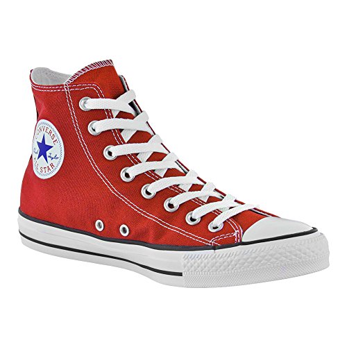 Converse Unisex Chuck Taylor All Star Hi Top Red Sneaker - 14 B(M) US / 12 D(M) US
