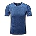 Meatfly Men's Solid Rashguard UPF 50+ Swim Shirt