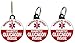 Henry the Buttonsmith Glucagon Diabetic Bag Tag Set (Basic Set)