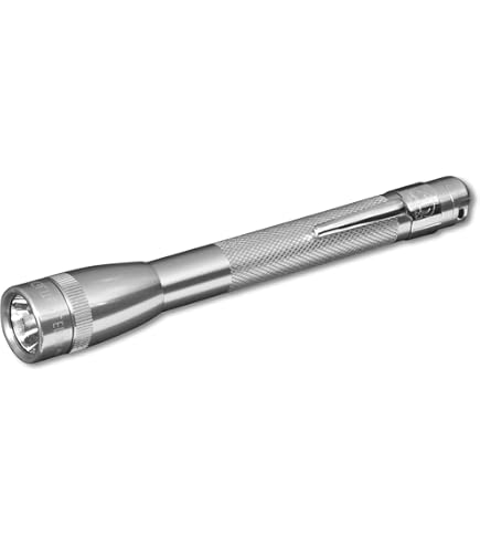 Mini Maglite Pro LED 2-Cell AA Flashlight, High Lumen, Water