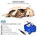 YOUTHINK Cat Water Fountain, 2L Large Capacity Healthy and Hygienic Automatic Ultra Quiet Pet Water Fountain, Cat Water Dispenser with 1 Filter, Pet Drinking Fountain for Cat and Dog (Blue)