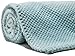Chanasya Super Soft Warm Elegant Cozy and Decorative Velvet Fleece Aqua Blue Microfiber Throw Blanket (50