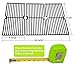 Hongso 17 3/4 Inch Porcelain Coated Cast Iron Cooking Grid Grate Gas Grill Replacement part for Brinkmann 810-7490-F, 810-8410-F 810-8410-S 810-2410-S, 810-2411-F, Charmglow 810-8410-F, PCD103, 3-Pack