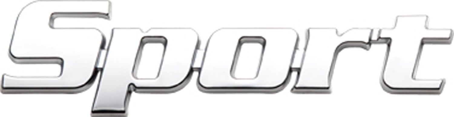 RoadSport 3402 Chrome Emblem Badgez, SPORT