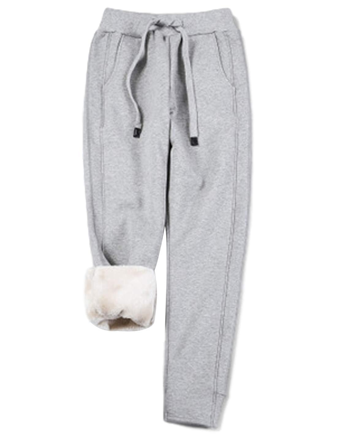Buy Yimoon Women's Winter Active Sherpa Fleece Lined Sweatpants