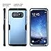 YOUMAKER Galaxy Note 8 Case, Full Body Heavy Duty Protection Shockproof Slim Fit Case Cover for Samsung Galaxy Note 8 (2017 Release) Without Built-in Screen Protector (Blue/Black)