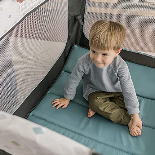 Ingenuity Smart and Simple Portable Playard with Changing Table, Play
