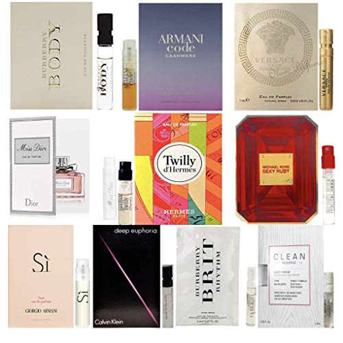 10 Women's Designer Fragrance Vial Sample with a Luxury Brand Pricepulse