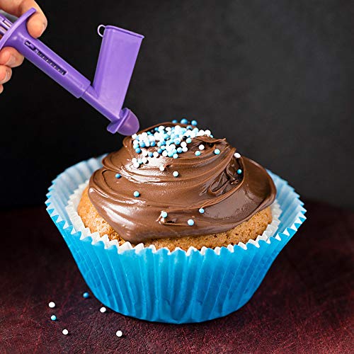 4 Pieces Plastic Pearl Applicator, 2 Sizes Cake Pearl Applicator for Extruder Sugar Craft Cake Decorating Tools,2 Sizes - Thumbnail 2