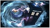 Doctor Who TARDIS Vortex Birthday Party Edible