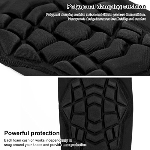 image for AIYUE Knee Pads Cellular Honeycomb Knee Brace - Breathable Compression