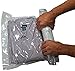 BoxLegend Vacuum Storage 4 Pack (3 Large, 1 Small) 80% More Space Saver Bags for Clothes, Blankets, Pillows, 10 Set, Clear