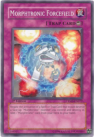 Yu-Gi-Oh! - Morphtronic Forcefield (CRMS-EN072) - Crimson Crisis - 1st Edition - Common